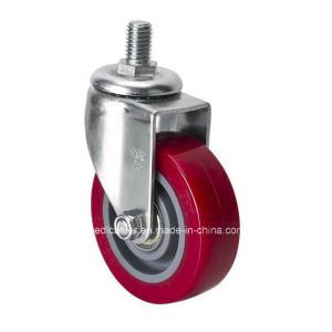 Edl Mini 2.5" 40kg Threaded Swivel TPU Caster 26325-86 and Affordable for Industrial