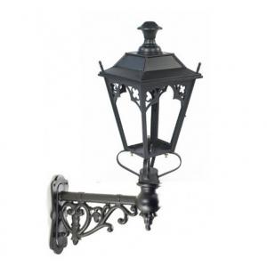 China Antique Cast Iron Lamp Post Classical Wall Light Pole For Yard Decoration supplier