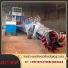 China 12 Inch Sand Gold Suction Dredge Machine With Gear Box wholesale