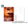 Landscape Lenticular Postcards Printing , 3D Printing Images PET / PP Material