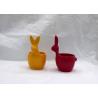 Easter Bunny Ceramic Vases And Pots Colorful Flower Pots For Table Decoration