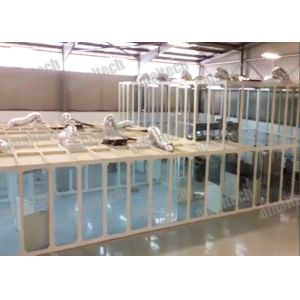 China Sitio limpio de Hardwall del flujo laminar del filtro vertical del hepa para el laboratorio 3600m3/h supplier