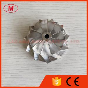 China T04B 51.65/69.96mm 11+0 blades 409179-0023 14201-Z5601 Turbo Aluminum 2618/milling/billet compressor wheel supplier