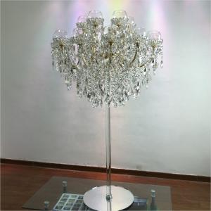 Bling crystal chandeliers 18 arms candelabra wedding centerpieces for tables