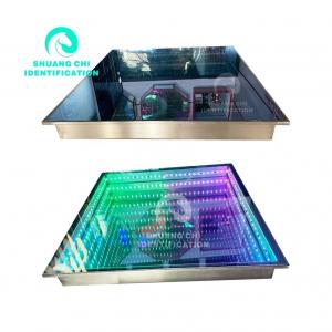 China Unforgettable Events LED Dance Floor With 5050 RGB Led Lighted Floor Tiles supplier