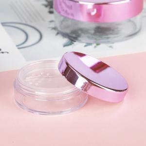 China 5g 10g 30g Empty Face Cream Jar Cream Jars Custom Logo Plastic rose pink wholesale