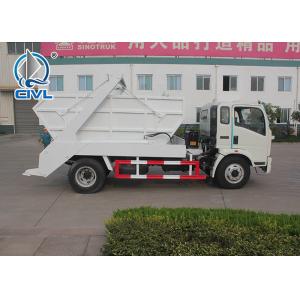China EuroIII 4x2 HOWO brand Light Hork Arm Garbage Truck Collection 5M3 Q235 Material 190HP supplier