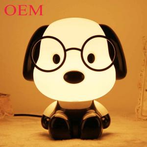 Animal Cartoon Dog Night Light Portable Home Decoration Table Lamp