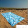 China Full Color Reactive Custom Printed Beach Towels Easy Carrying Eco Friendly wholesale