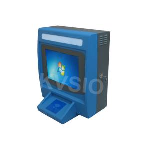 China RFID Scanner Wall Mounted Touch Screen Kiosk For Human Resource Self Attendance supplier
