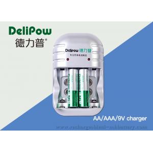 China 6F22 AA AAA Battery Charger For Nimh 9v Rechargeable Battery  supplier