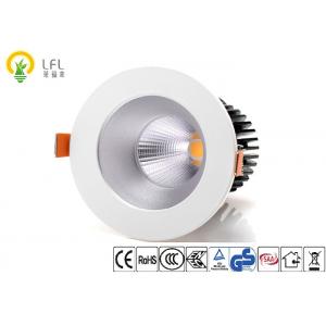 3.5 Inches 15 Watt LED Downlight 3000K , 1500lm Spot LED Downlight For Schools / Airports