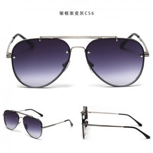UVA Rays Metal Frame Polarized Sunglasses UV400 Women Rimless Sunglasses
