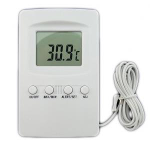 Alarm Indoor &outdoor LCD Max/min Digital Thermometer TL8027