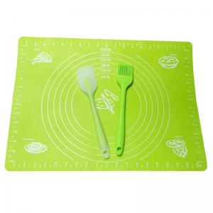 China Walmart Hot Sale Wholesale Non Stick Rolling Food Table Silicone Heat Baking Mat supplier