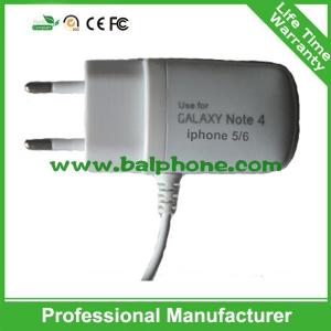 China Universal EU Wall Charger Usb Travel Charger With Micro USB Cable For HTC For Samsung supplier