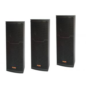 China Portable Line Array Column Speaker Cabinets 2 x 6.5 200W 4 OHM For Conference Hall supplier