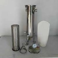 China Stainless Steel Bag Filter Housing for PVC Filter Bags and Heavy Duty Filtration on sale