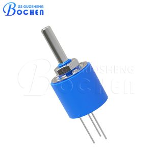 China 1k 2k 5k 10k 50k 100k Cermet Trimmer Precision Potentiometer WI11-3 1/2" Round wholesale