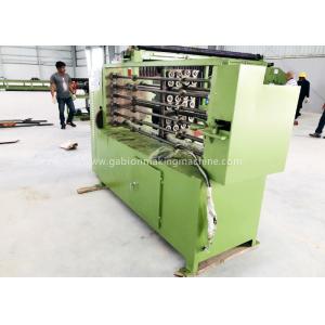 China Custom Hexagonal Wire Mesh Machine , Gabion Box Machine For 1.6mm - 4.2mm Wire Dia supplier
