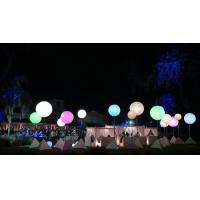 China Single RGB Inflatable Led Light Color Changing , Events Lighting Balloon Led Lantern Lights on sale