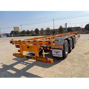 40 Feet Skeletal Semi Trailer 30ton 3 Axles Semi Trailer