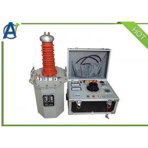 Electrical Oil Insulation Hipot Test Kit With HV Transformer 5KVA/50KV AC DC