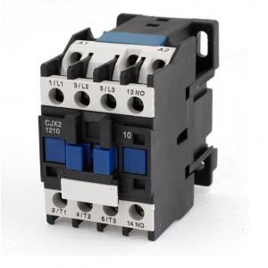 China 3 Phase Motor Magnetic Contactor Relay 12A 3P 3 Pole 1NO AC 24V 110V 220 Volts 380V Coil CJX2-1210 35mm Din Rail Mounting supplier