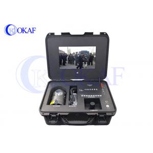 China Portable 4G PTZ Camera , Remote Wireless Surveillance Camera Suitcase Emergency Command System Terminal supplier