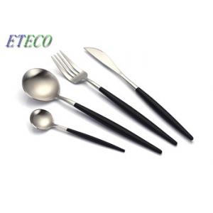 China 4 Pcs Stainless Steel Dinnerware Spoons Forks Contained Tableware Kits supplier