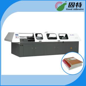 China Hot Melt Automatic Bookbinding Machine , Perfect Binder Bookbinding Machine supplier