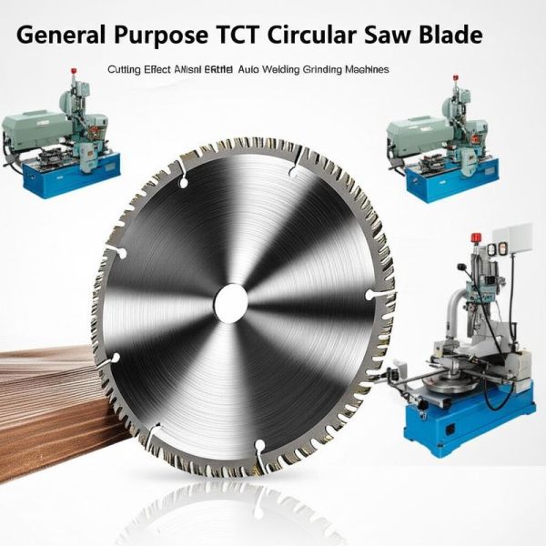 General Purpose TCT Circular Saw Blade with Cutting Effect and Auto Welding Grinding Machines