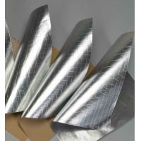 China Heat Sealing Foil Scrim Kraft Facing Vapor Barrier Laminated Insulation Facing on sale