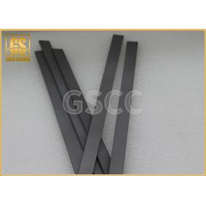 China Bending Resistance Tungsten Flat Bar / Hard Wood Cutting Tungsten Carbide Blanks supplier