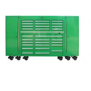 Customized Green Tool Rolling Cabinet with Cold Rolled Steel and 258 pcs Tools Set