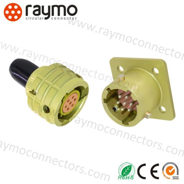 ONS-BS-1(2) Serie Conector Concha Tamaño 10 4 Pin Conector femenino con conexión de cola (opcional)