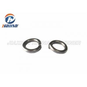 China A2 Stainless Steel Spring Lock Washer Self Color 2 - 30mm Diameter With Square End supplier