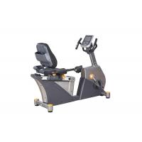 China Adjustable Seated Stationary Recumbent Exercise Bike , Magnetic Indoor Cycling Bike on sale