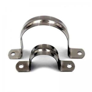 China Customized Processing 304 Stainless Steel Saddle Clip U Shaped Saddle Clamp antirust supplier