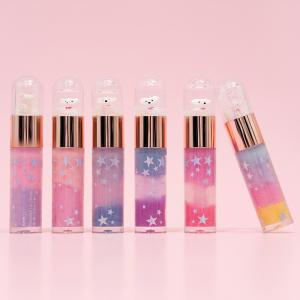 China 5.8ml Fruity Fragrance Layered Kids Lip Gloss Essence Shimmer Lip Gloss supplier