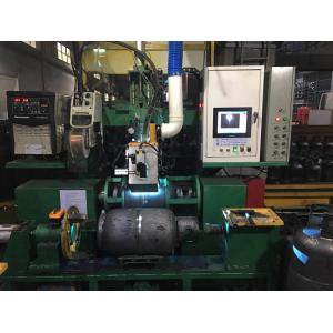 China Gas Bottle Welding Cnc Spinning Lathe Machine For Natural Gas Pressure Vessel Making supplier