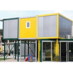 China Standard FlatPacked Prefab Container House for Temporary Site Office supplier