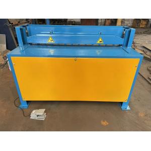 Foot Operated Guillotine Treadle Shearing Machine For Cutting Sheet Metal