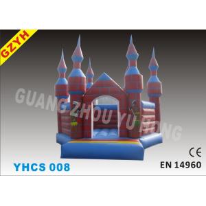 castelo Bouncy YHCS 008 do fluxo de ar inflável da fantasia de encerado do PVC de 0.55mm para jogar o centro