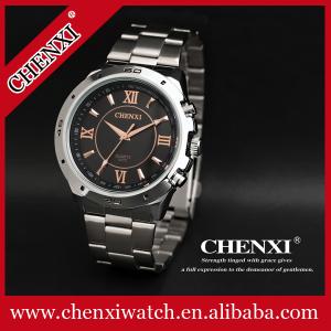 China Rose Gold 027C Watch Luxury Cool Man's Watches Wholesale Price China Watch Market Japan Movt Stainless Steel Watch Man supplier