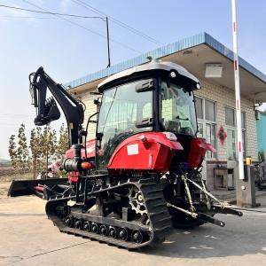 Agricultural 120HP Crawler Tractor Small Garden Tractor With Front Loader