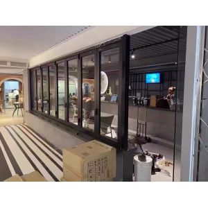 China DERCHI Bifold windows with graphic design project solution capability and Energy Star qualification wholesale