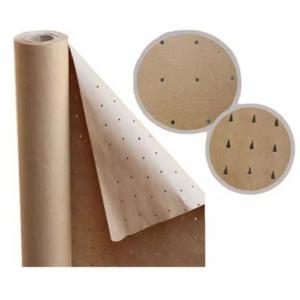 China 25kg Brown Kraft Liner Paper 45gsm White Kraft Wrapping Paper Roll supplier