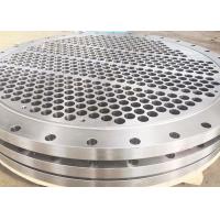 China Large Diameter Stainless Steel Tube Heat Exchanger Tube Sheet Carbon Steel Flanged Fittings on sale