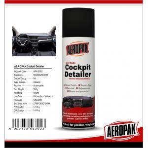 Soft Automotive Cleaning Products , Auto Spray Wax For Leather / Car Tire